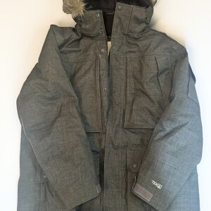 L.L. Bean Gray Down Jacket
